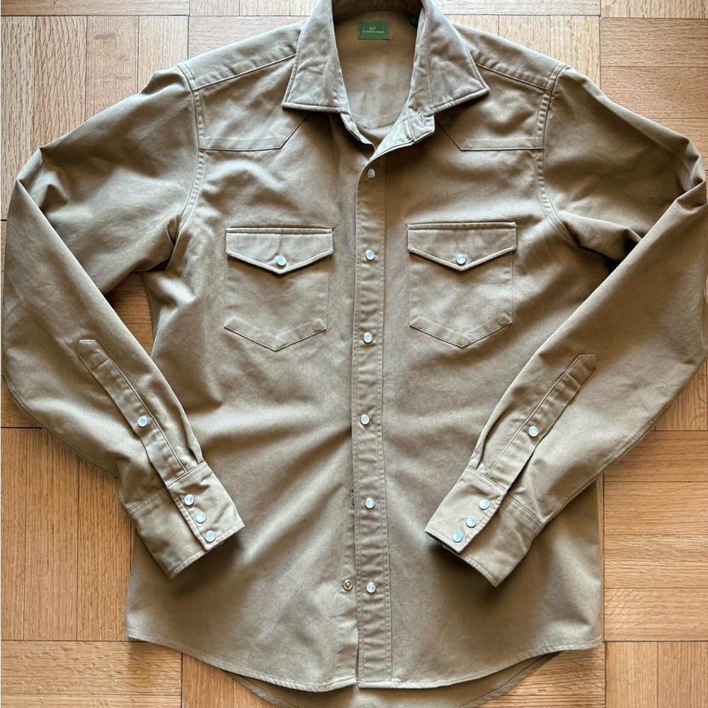 Sid Mashburn Pearl Snap Button Down